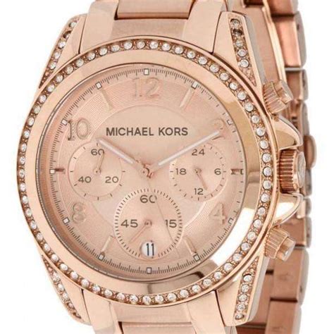 michael kors uhr mk5263 rose gold|michael kors rose gold watch.